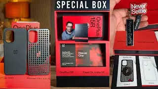 OnePlus 15R Special Box Pack Unboxing - Accessories, Cases & Launch Date Revealed