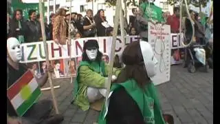 Javanan va Daneshjoyan Moje Sabz  Koln 12 06 2010 wmv