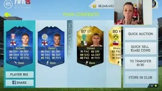 OMFG INSANE BPL TOTS PACK OPENING!!! - FIFA 15 NEW SEASON