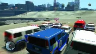GTA IV - Heli Trap Demolition Derby + 
