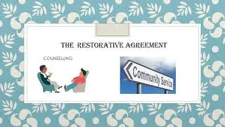 RESTORATIVE JUSTICE group F project