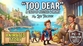 Too Dear by Leo Tolstoy / Animated Story  / A Tale of Justice and Irony / PU - II English