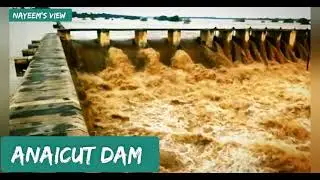 ANAICUT DAM WATER DISCHARGE #HEAVY FLOOD WATER INFLOW #