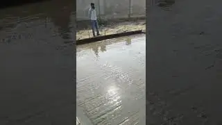 PCC Road Casting #construction #shortvideo