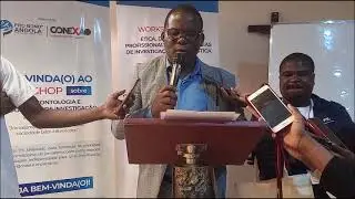 Comunicado Final do Workshop - Dr. Milton, presidente PRO BONO ANGOLA