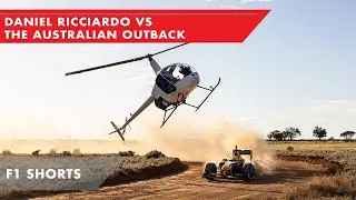 Daniel Ricciardo vs The Australian Outback #shorts #f1shorts #redbullracing