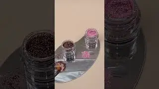 the magical transformation as vibrant Eye & Body Powder Pigments seamlessly blend with Duraline 🤩💖