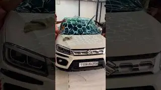 Anti-glare Film Installing For Maruti Breeza 📞: 9666162471 #antiglare #sunfilm #carfilm #cartint