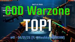 COD Warzone TOP1 - 41 [4K] - Session of 04/01/26 (ft. @NeohkamiSTREAM)