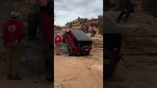 Unnamed obstacle from Behind the Rock&rsquo;s in Moab! #jeep #wrangler #rubicon #offroad #offroading #4x4