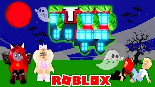 Our Kids Bought Us A MANSION That Turned Out To be HAUNTED In Adopt Me! (Roblox)