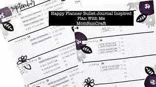 Happy Planner BuJo-Inspired Plan With Me: MomRunCraft