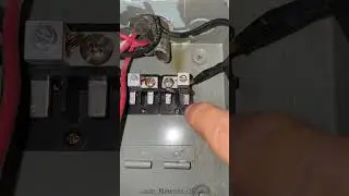 Falso contacto #electricidad #electricity #electrical