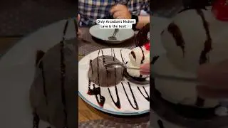 Molten Lava dessert 🤤&hearts;️😍