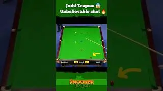 Judd trumps unbelievable shot 🔥|#shorts #youtubeshorts #trending #snookermatch #juddtrump #billiards