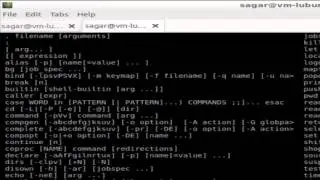 How to view list of all built in commands in Linux