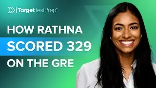 How Rathna Scored 329 on the GRE  with @TargetTestPrep  🏆