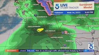 Deluge from atmospheric river event continuing into Wednesday
