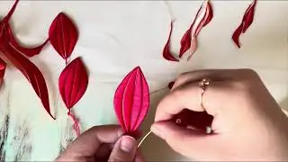 非遗-手工缠花-金鱼车挂（L67）缠花教程（3）