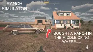 Ranch Simulator | Starting Over in the Desert&hellip; One Chicken, No Money & Big Regrets