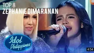 #IdolPHTop8 #IdolPH3rdElim Judges Comments kay Zephanie Dimaranan