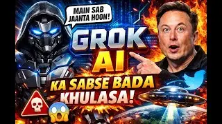 Grok AI Explained in Hindi 🔥 Elon Musk Ka AI | Grok AI vs ChatGPT (2026) #grok #grokai