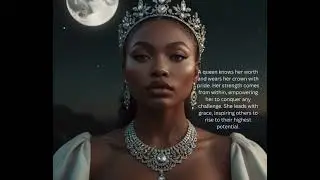 A queen knows her worth and wears her crown with #trending