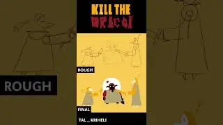 Kill The Dragon Short Film |Animation Breakdown Part 02 #2danimation #animationbreakdown #shortfilm