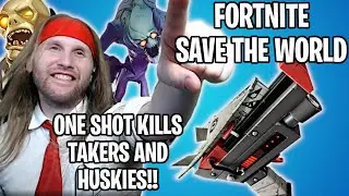 The Paper Shredder BEST PERKS + GAMEPLAY | Fortnite Save the World | TeamVASH