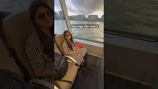 Have you ever took Uber boat ride in London 🇬🇧 #shorts #ytshorts #youtubeshorts #uber #boat