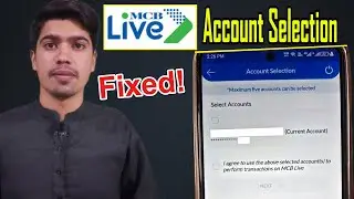 MCB Live App Account Selection - MCB Live App Stuck on Account Selection Fixed !