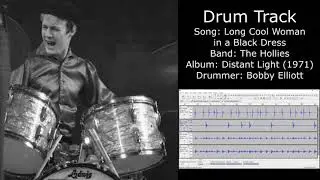 Long Cool Woman in a Black Dress (The Hollies) • Drum Track