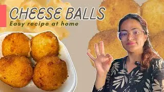 Cheese Balls Recipe | Crispy and Cheesy Cheese Balls | मिठो मिठो मिठो