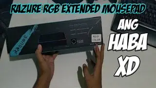 Razure RGB Extended Mousepad Unboxing!