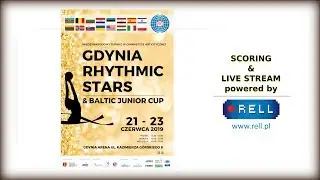 🔴🆁🅴🅻🅻 - GDYNIA RHYTHMIC STARS - FIG International Tournament 2019 - DAY 3 - SUNDAY