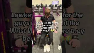 Wrist wraps for intense back growth #gym #fok