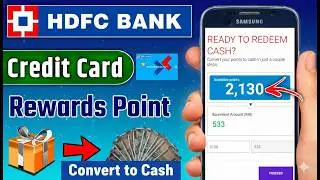 HDFC Credit Card Rewards Points Convert to Cash | How to Redeem HDFC Credit Card Reward Points 2026