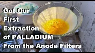 Silver Cell Anode Filters Recovery and Refining Pt2