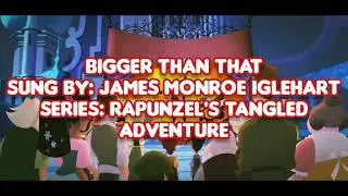 Bigger Than That ~ Lyric Video