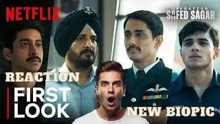 Operation Safed Sagar | First Look Review | Netflix India | Kargil War Movie Trailer Reaction