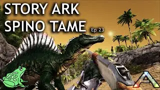Spino Taming and Breeding - Story Ark: Ep 23 The Island - Ark Survival Evolved Gameplay