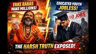 Babas Earn Crores, Graduates Stay Unemployed &ndash; The Harsh Reality @Greg.singh84 #andhvishwas #baba