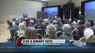UA students stand up to proposed education budget cuts