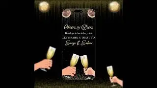 Trending Bachelor Party Invitation Video | #bachelorparty #bachelor  | Invito AI-1185