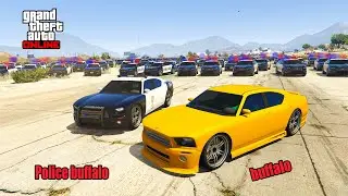 GTA 5 ONLINE : Police buffalo vs Buffalo ( Which One Is Best  )