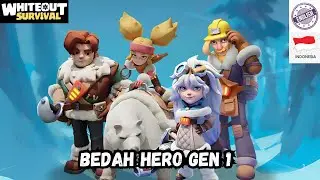 Bedah Hero Gen 1 SSR, Jeronimo, Natalia, Molly, dan Zinman￼ - Whiteout Survival