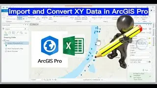 Importing XY Coordinate Data From Excel To ArcGIS Pro and Convert Excel to Shapefile in ArcGIS Pro