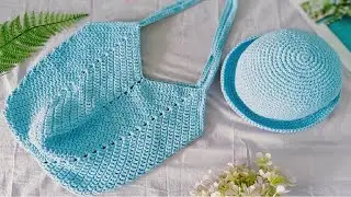 Crochet granny square bottom bag | Hướng dẫn m&oacute;c t&uacute;i đ&aacute;y vu&ocirc;ng đơn giản nhất