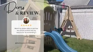 Обзор и крупные планы детского игрового комплекса Step2 Play Up Gym Set