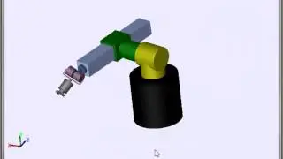 Inverse kinematics of a Cylindrical Robot Manipulator (Cinem&aacute;tica inversa)